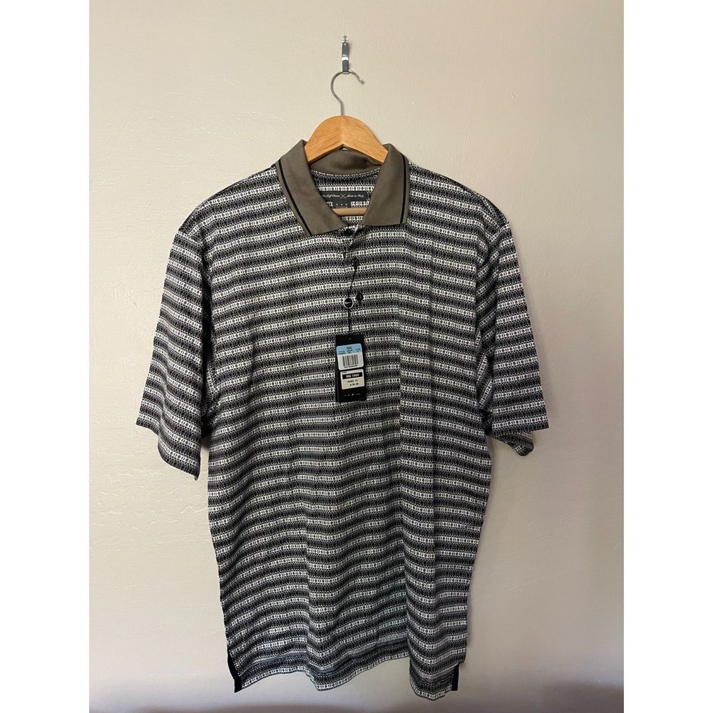 NWT Nike Golf Classics 100% Cotton Polo, Made in Italy (M)